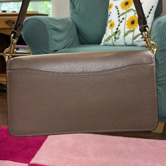 Coach Tabby 26 Dark Stone Brass Purse NWOT - Picture 5 of 17